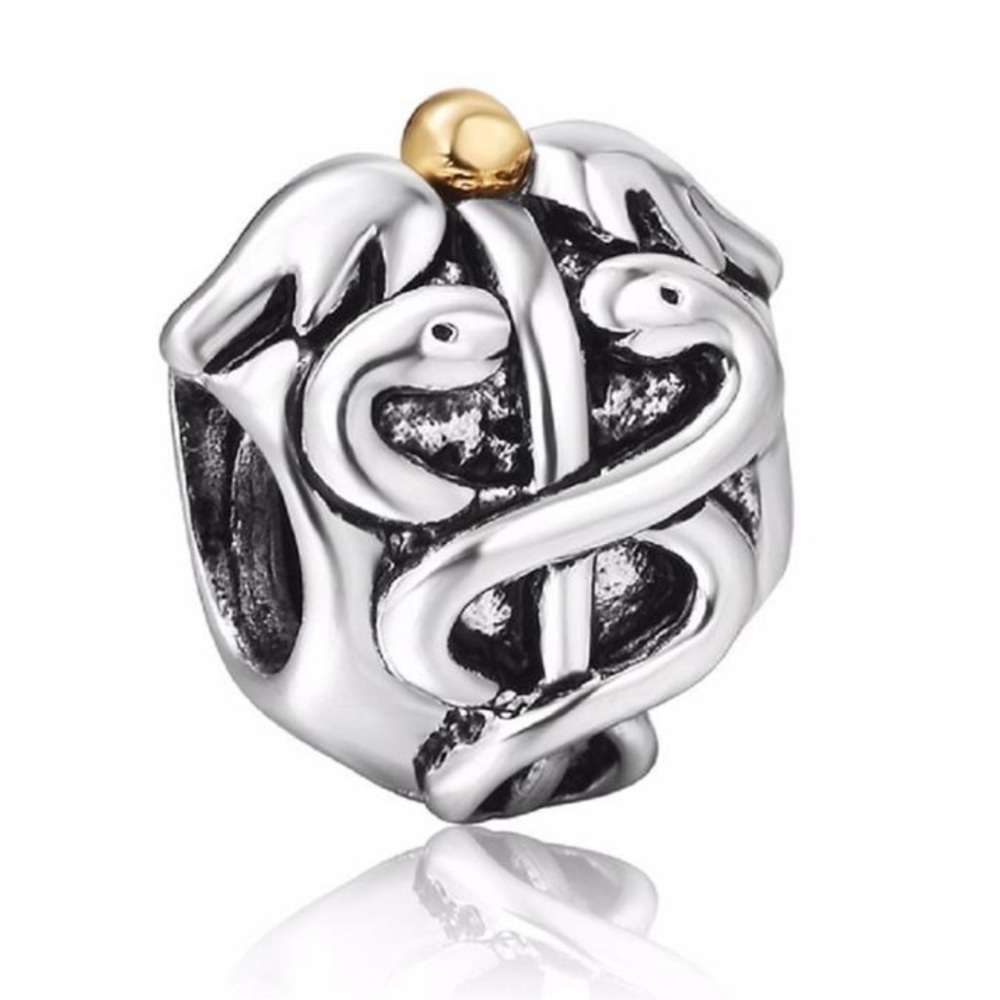 Pandora Caduceus Charm